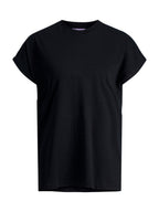 T-Shirt JJXX Astrid Donna Nero manica corta 12200190 /Black JJXX 