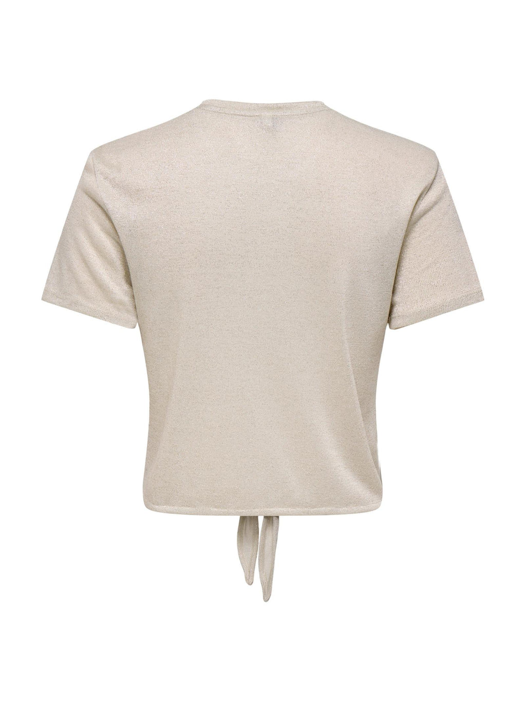 T-shirt Only Beige Amber con nodo 15346643 /Cloud Dancer ONLY 