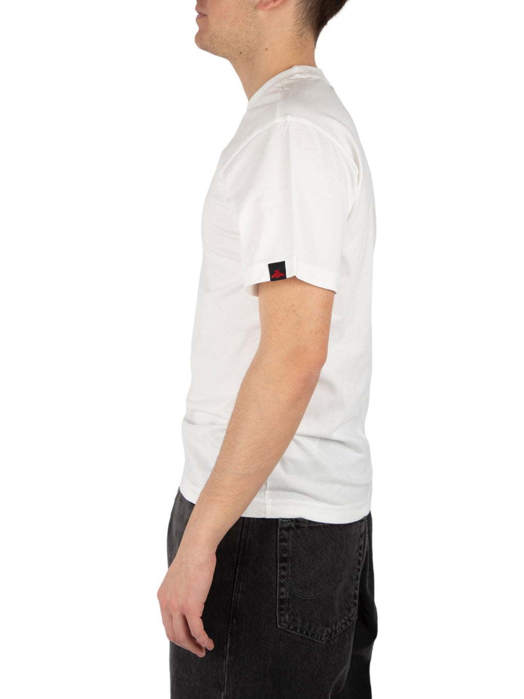 T-shirt Replay Bianco con stampa M3043 011 REPLAY 