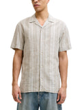 Camicia Jack & Jones Verde salvia Summer Lino 12291964 /Mermaid JACK & JONES 