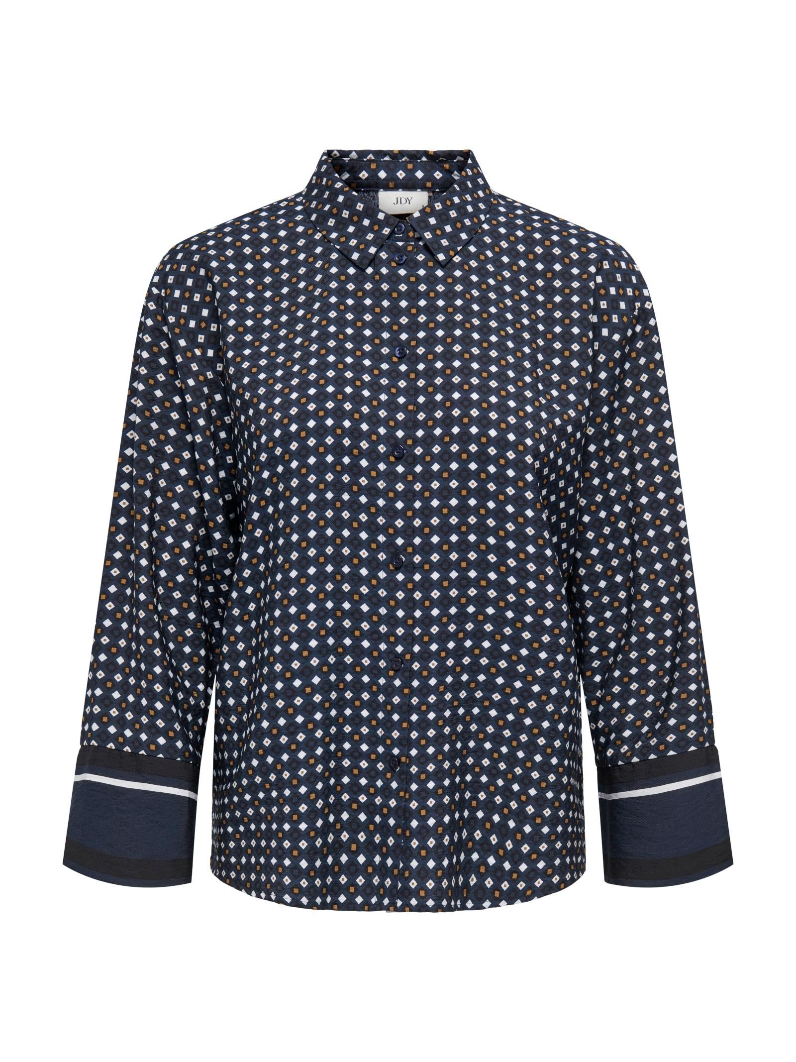 Camicia Jacqueline De Yong Alice Blu fantasia 15356522 /Total Eclipse JDY 