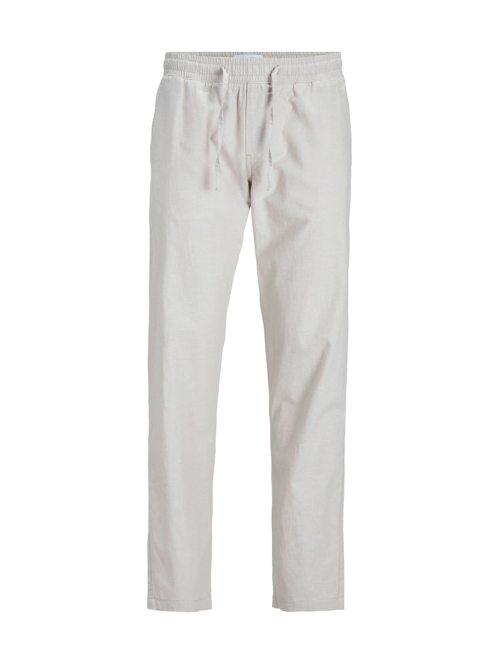 Pantalone Jack & Jones Kane Beige con coulisse in vita. 12248606 /Crockery JACK & JONES 