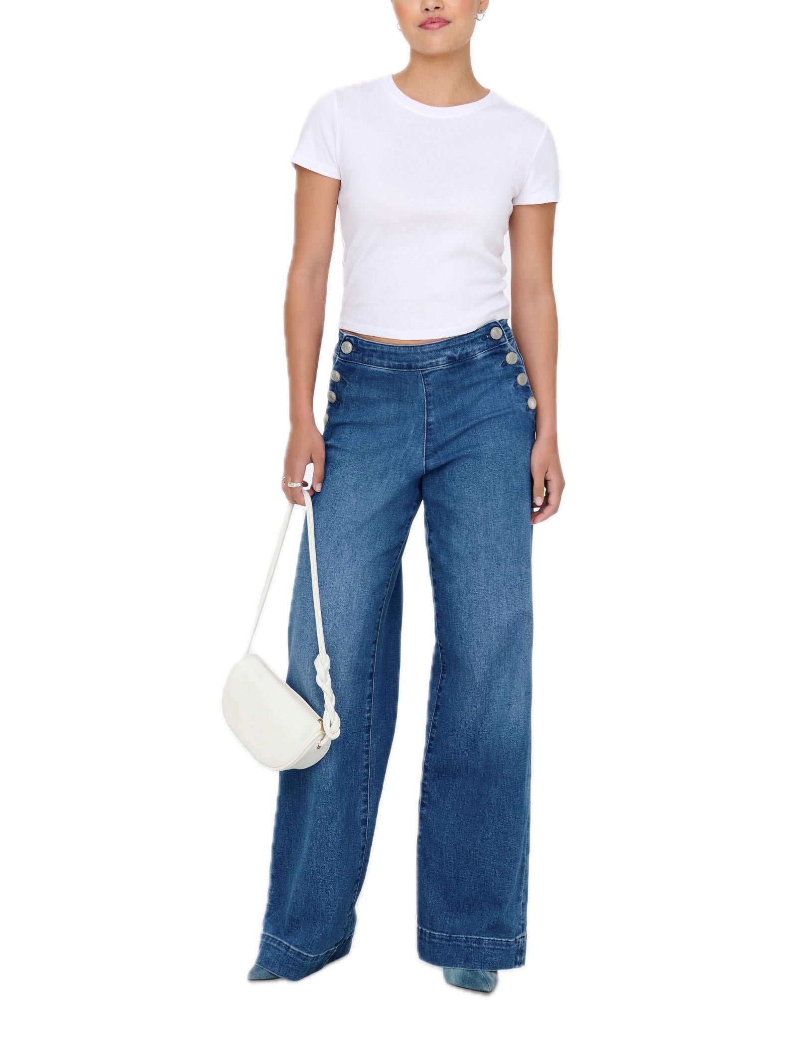 Jeans Only Madison Blue Denim gamba larga 15356695 /Medium Blue Denim ONLY 