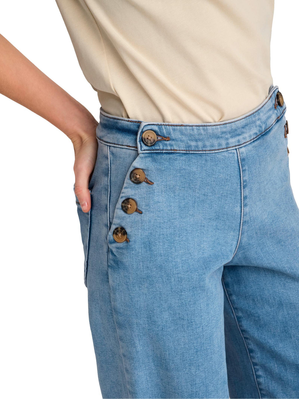 Jeans Only Madison Light Blue con risvolto 15353959 /Light Blue Denim ONLY 