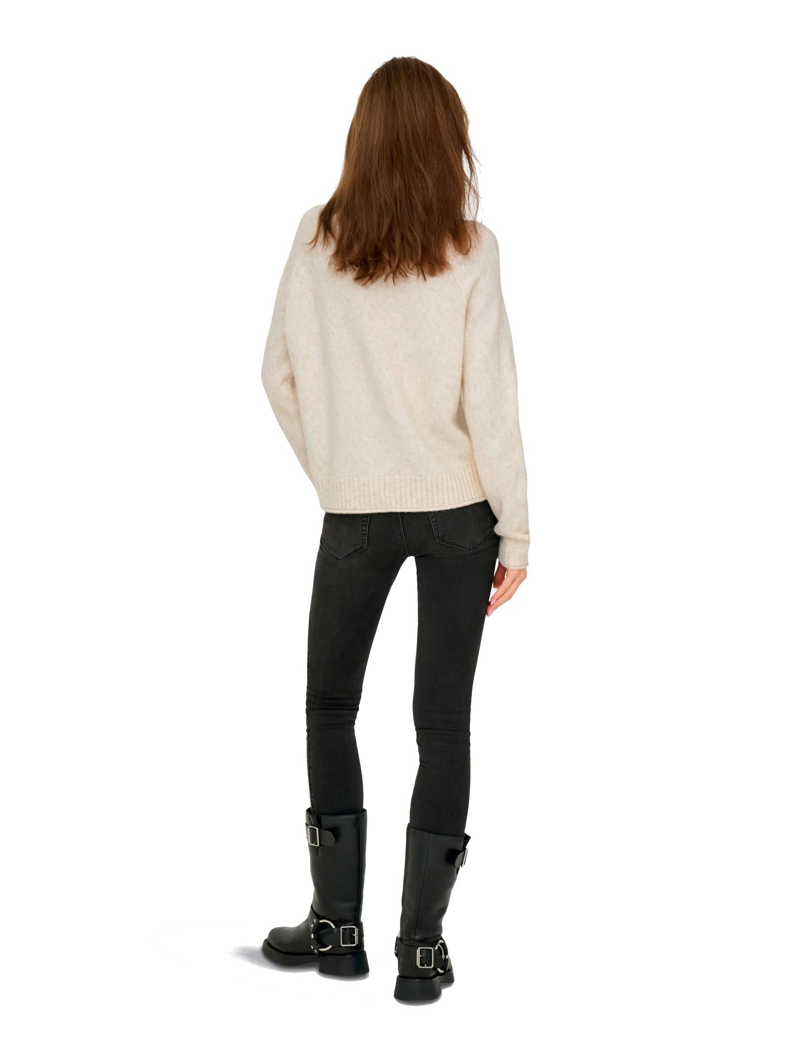 Maglia Jacqueline De Yong Susanna Panna trecce 15351909 /Whitecap Gray JDY 