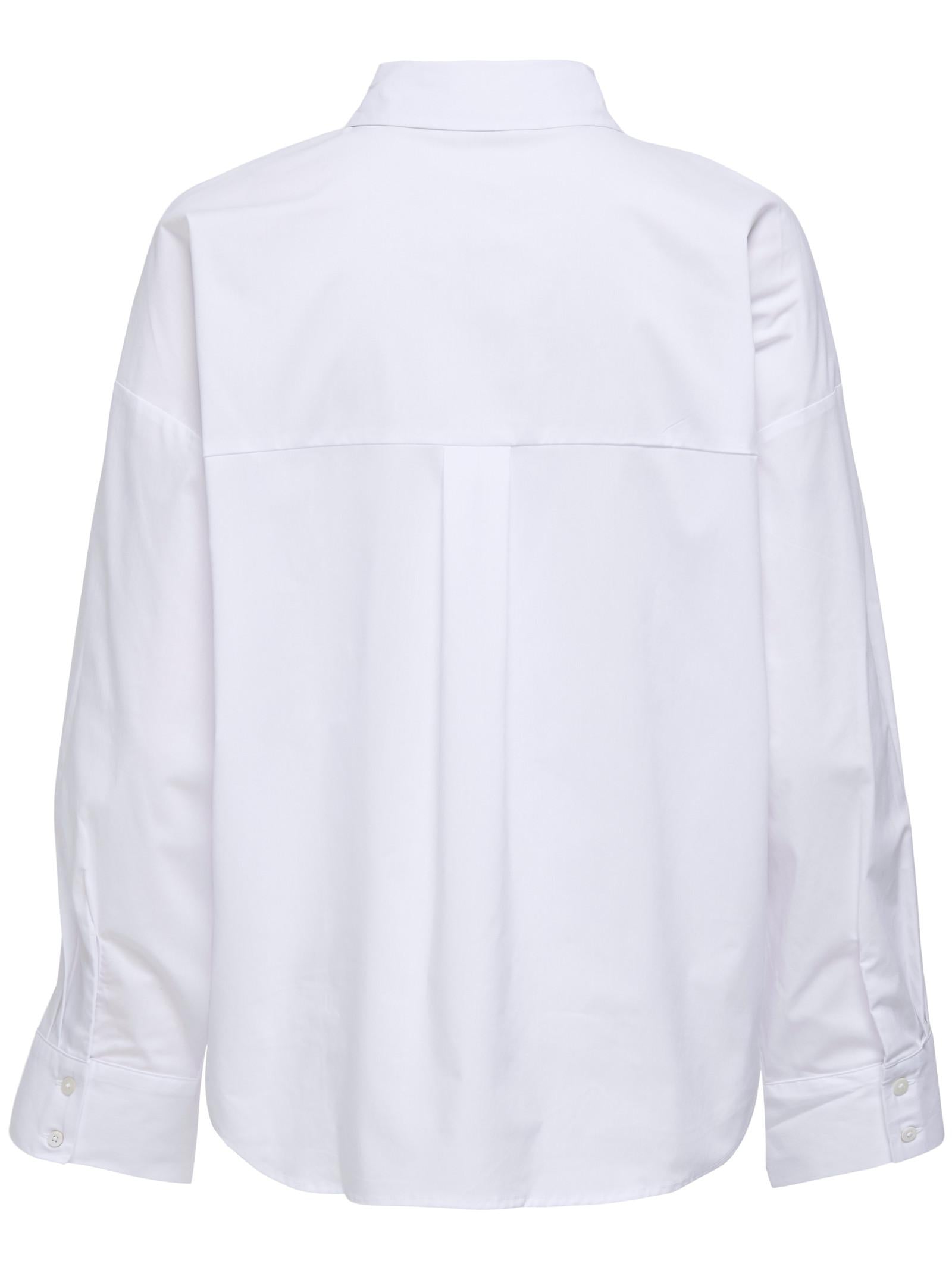 Camicia Jacqueline De Yong Bianco Mio colletto classico 15345278 /White JDY 