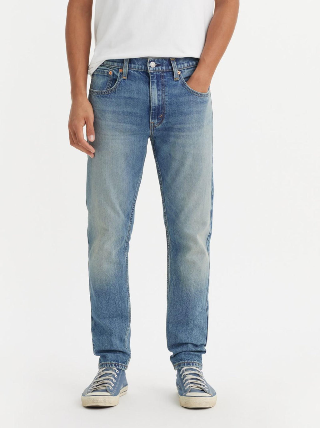 Jeans LEVI'S®  512 Medium Blue Denim Slim taper 5121310 Med Indigo - Worn In LEVI'S® 