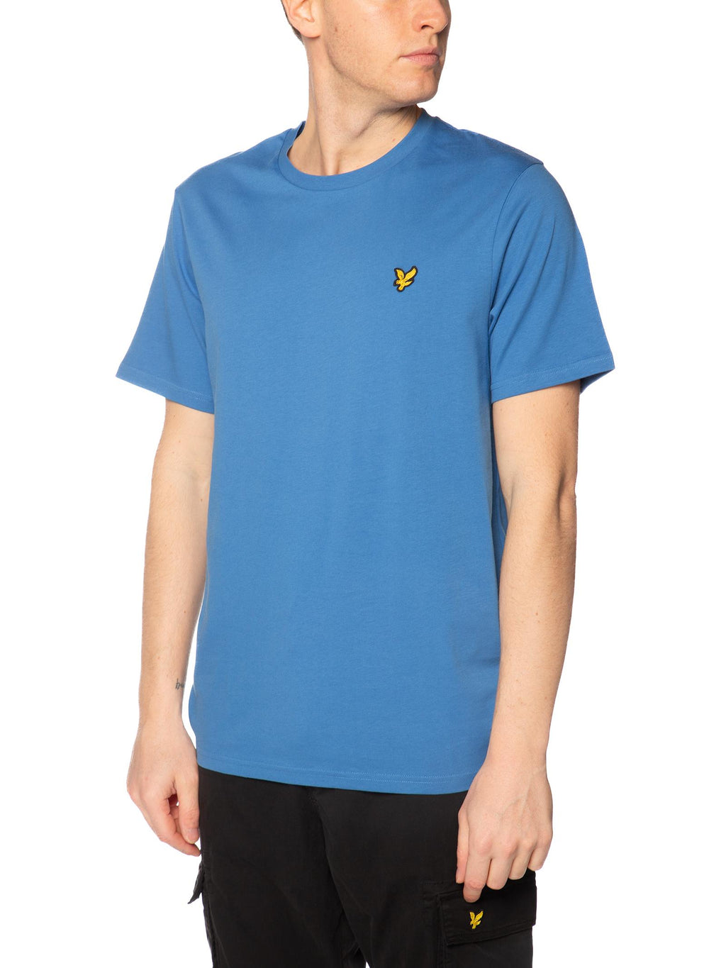 T-shirt Lyle & Scott Azzurro Logo TS400VOG SAPPHIRE BLUE LYLE & SCOTT 