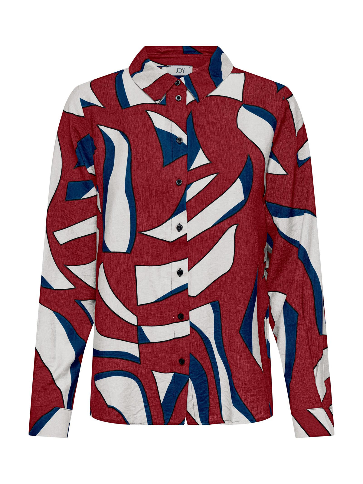 Camicia Jacqueline De Yong Celine Rosso stampa 15354240 /Tapioca Cabernet JDY 