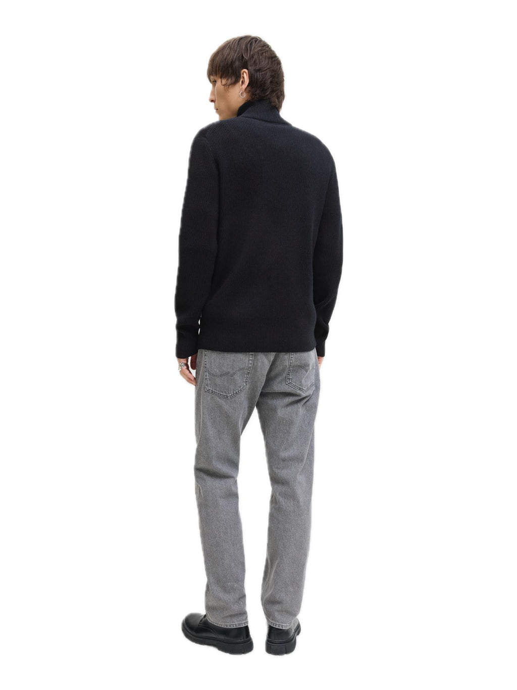 Cardigan in maglia Jack & Jones Perfect Nero 12279409 /Black JACK & JONES 