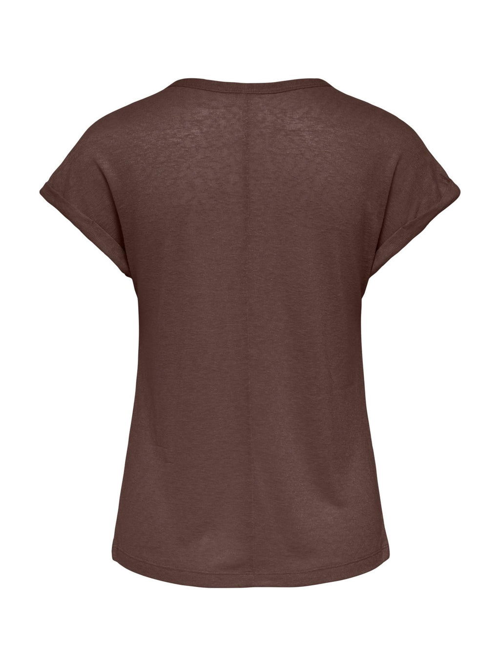 T-shirt Only Marrone Dalila scollo a V 15376094 /Chocolate Martini ONLY 