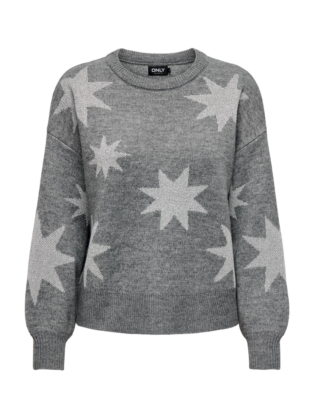 Maglia Only Rosie Grigio glitter 15328250 /Medium Grey Melange ONLY 