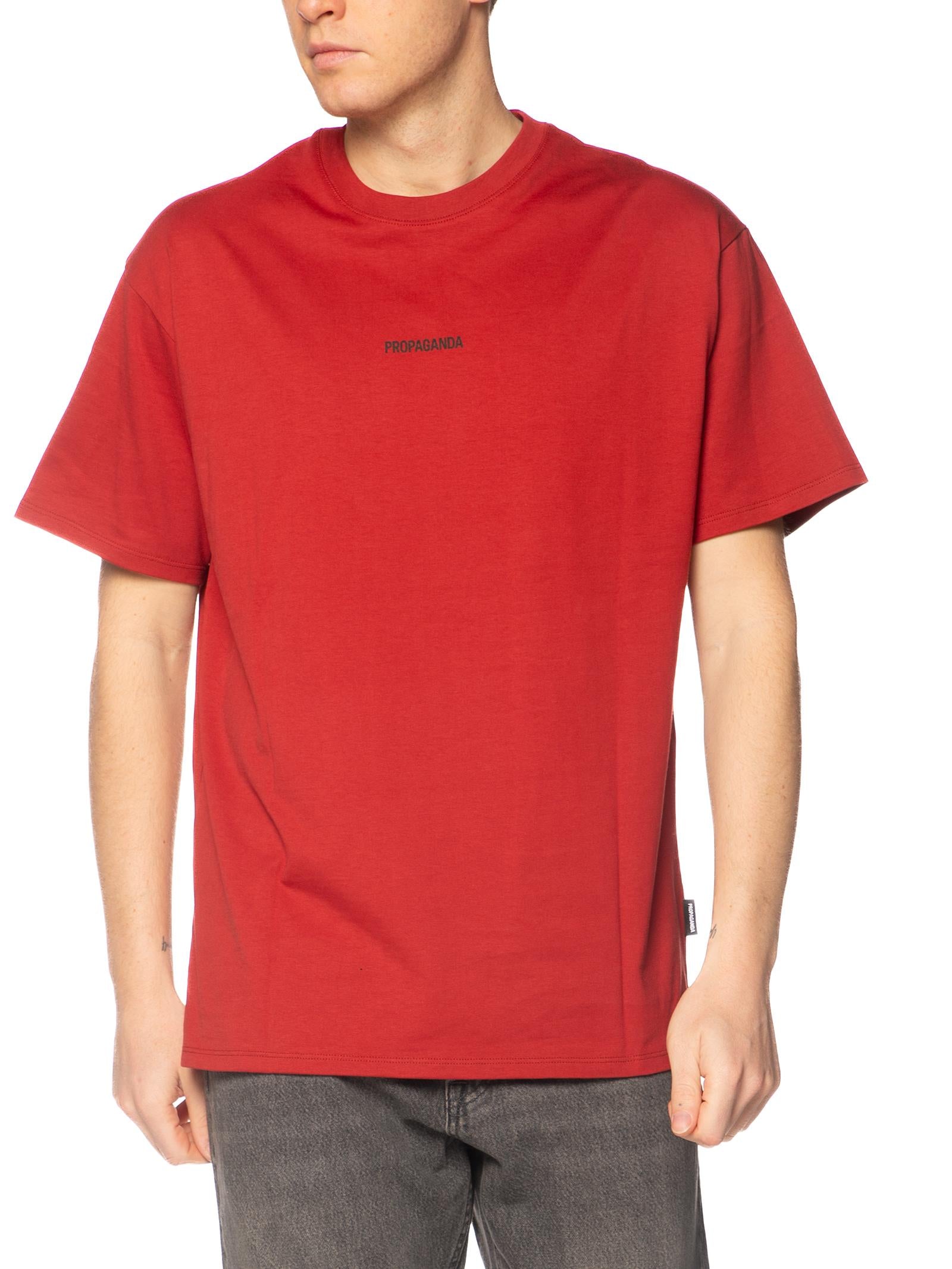 T-shirt Propaganda Bordeaux Ribs Python TS678 BORDEAUX PROPAGANDA 