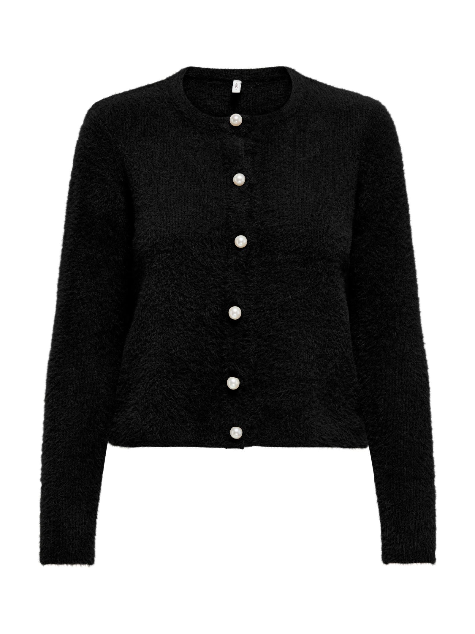 Cardigan Only Petra Nero girocollo 15350655 /Black ONLY 
