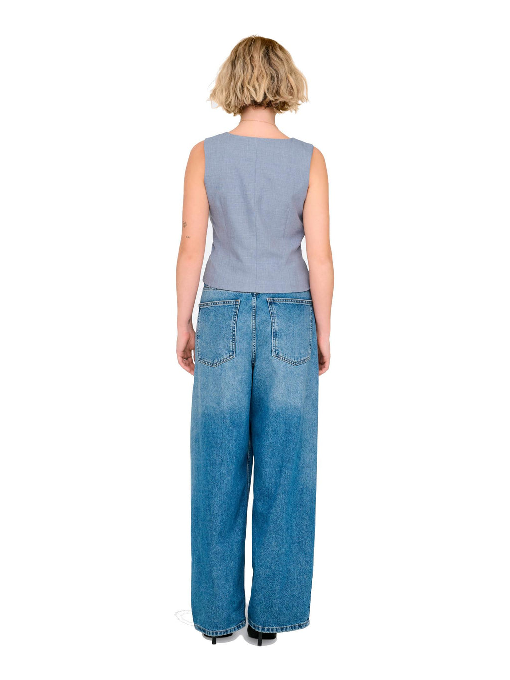 Gilet Only Linda Blu indigo formale 15336753 /Vintage Indigo ONLY 