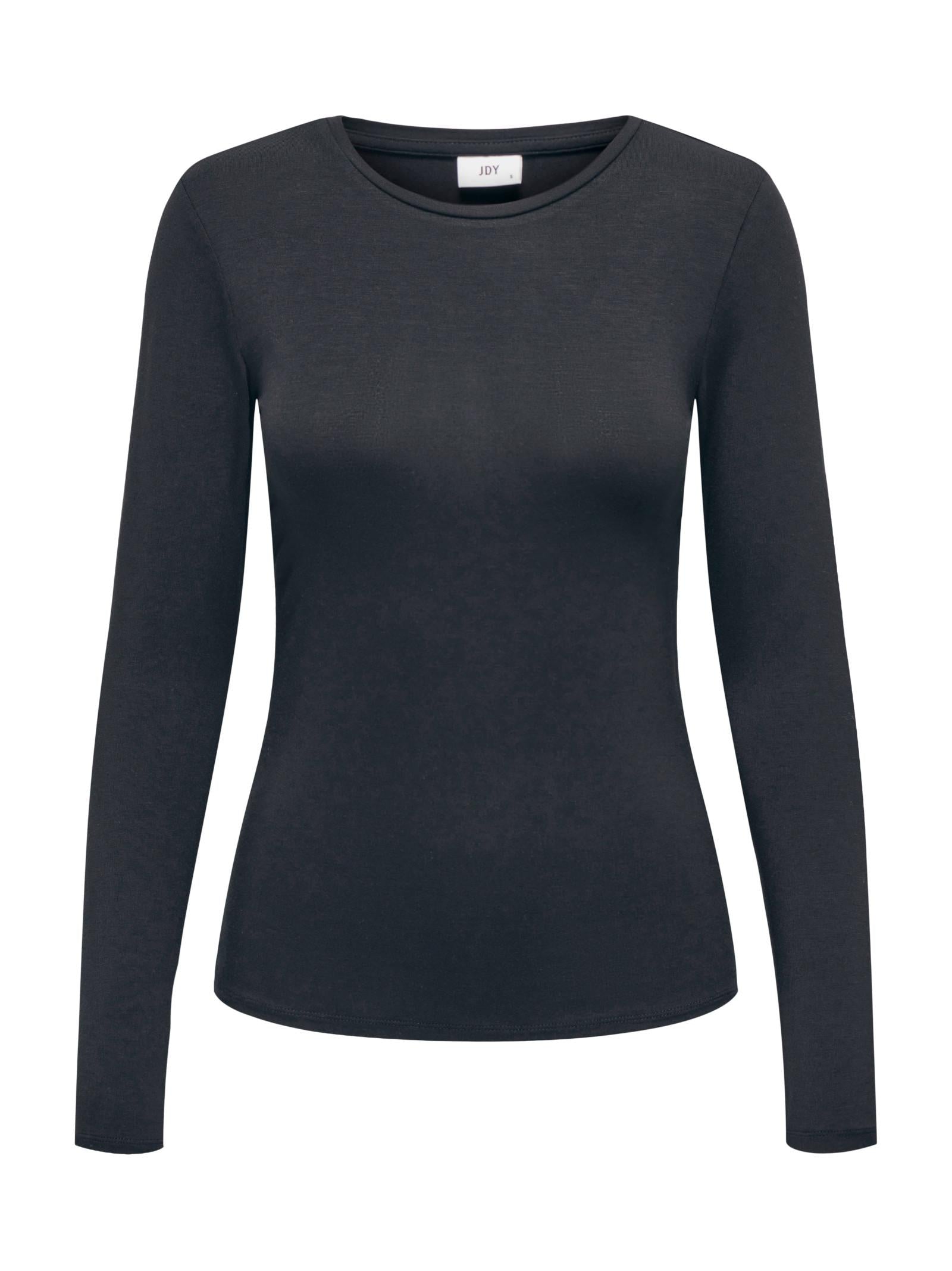 T-shirt Jacqueline De Yong MIla Nero manica lunga 15272092 /Black JDY 