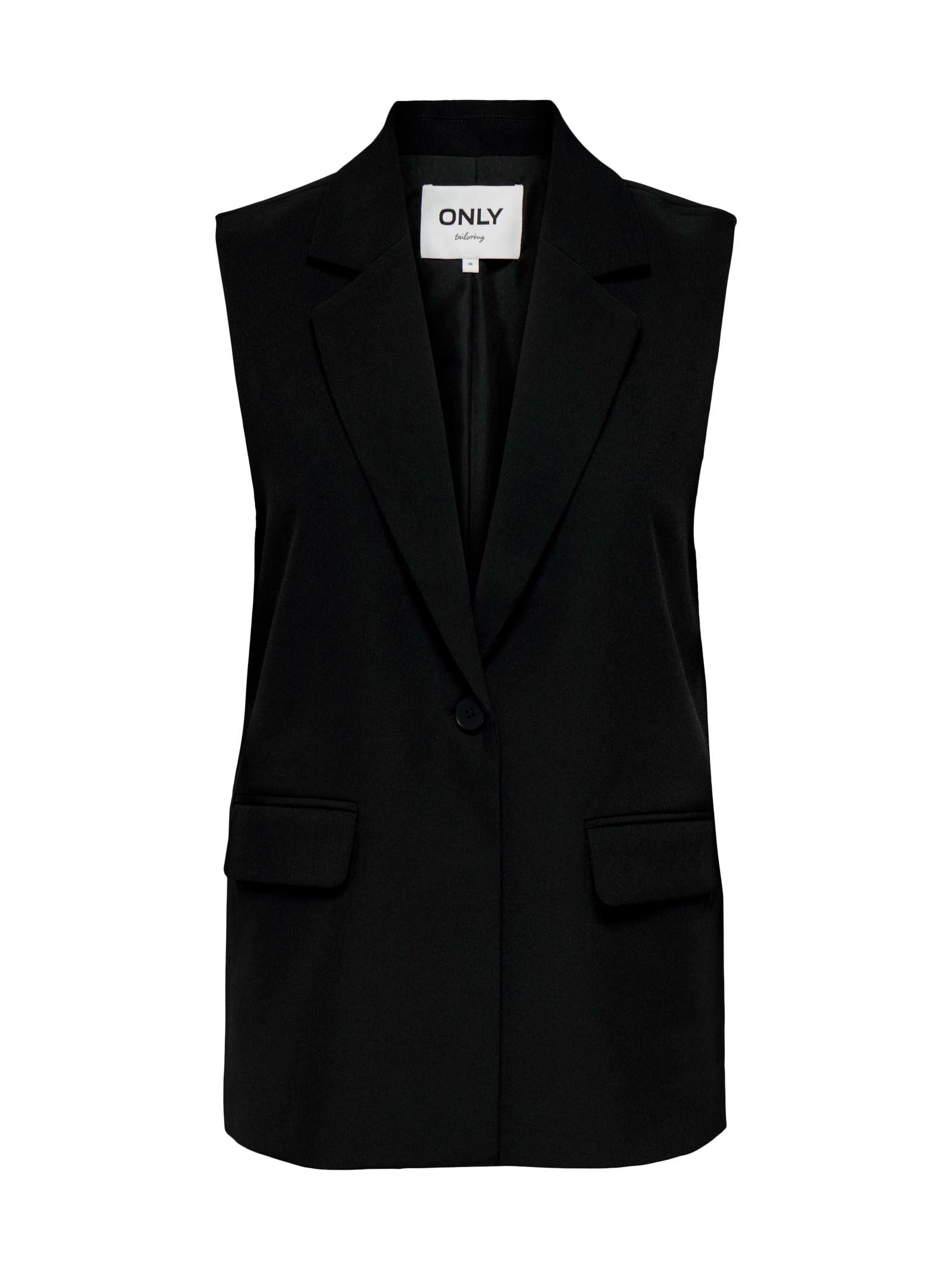 Gilet Only Elly Nero con reverse 15353518 /Black ONLY 