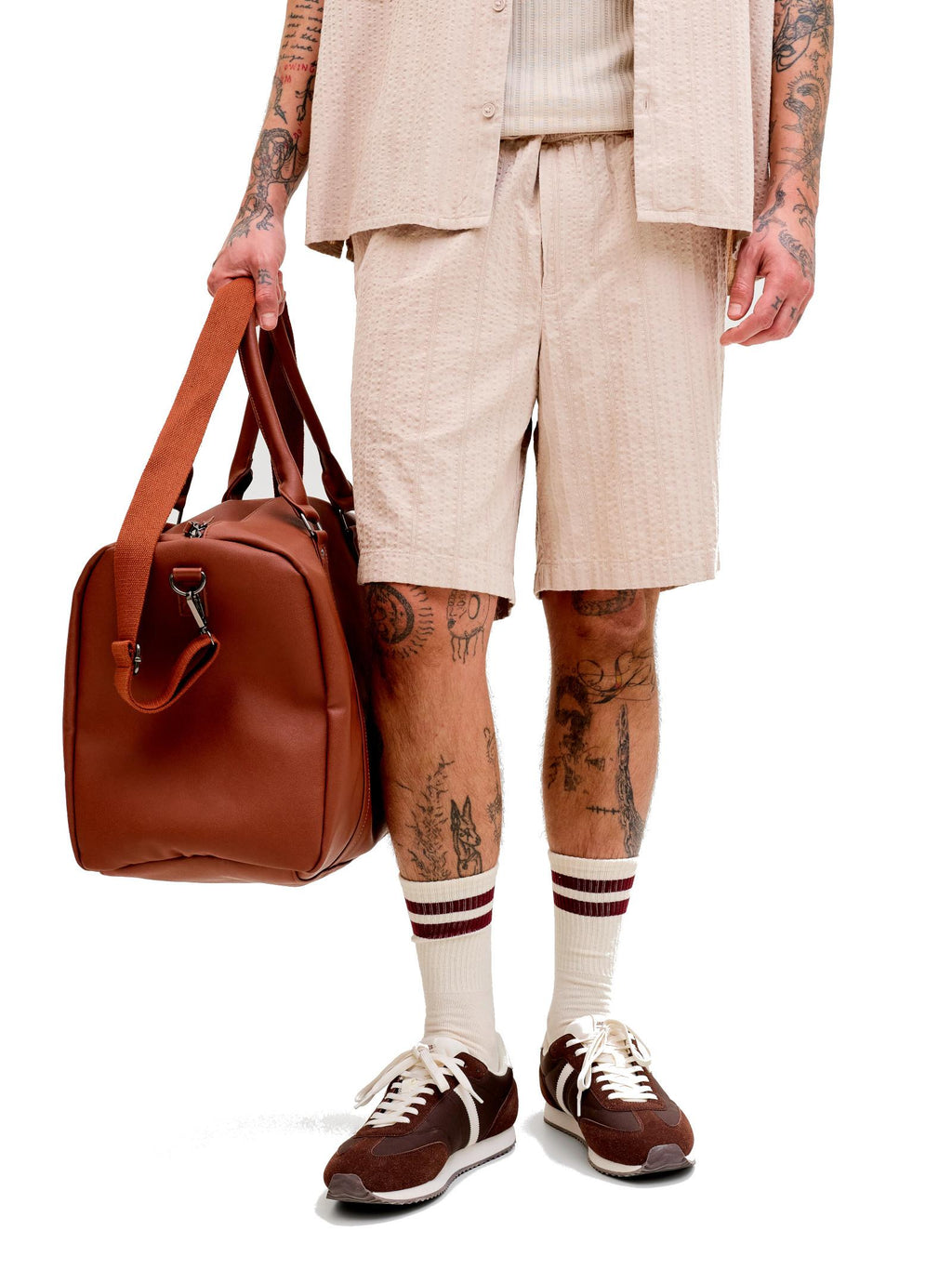 Bermuda Jack & Jones Beige Tyson 12289531 /String JACK & JONES 