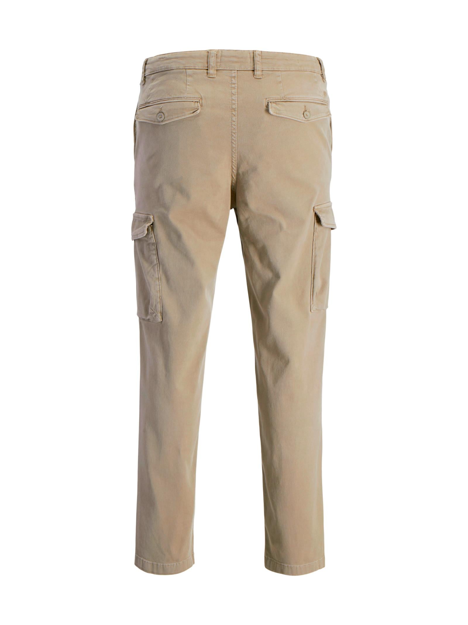 Cargo Jack & Jones Stace Beige con tasconi 12282388 /Brindle JACK & JONES 
