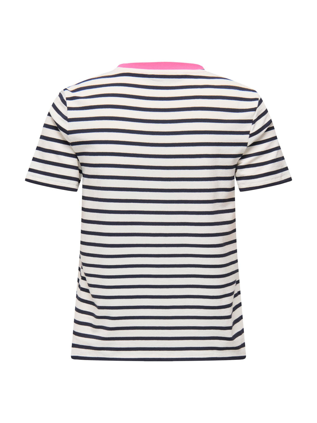 T-shirt Only Eart Bianco a righe 15318959 /Flamingo Cloud Dancer ONLY 