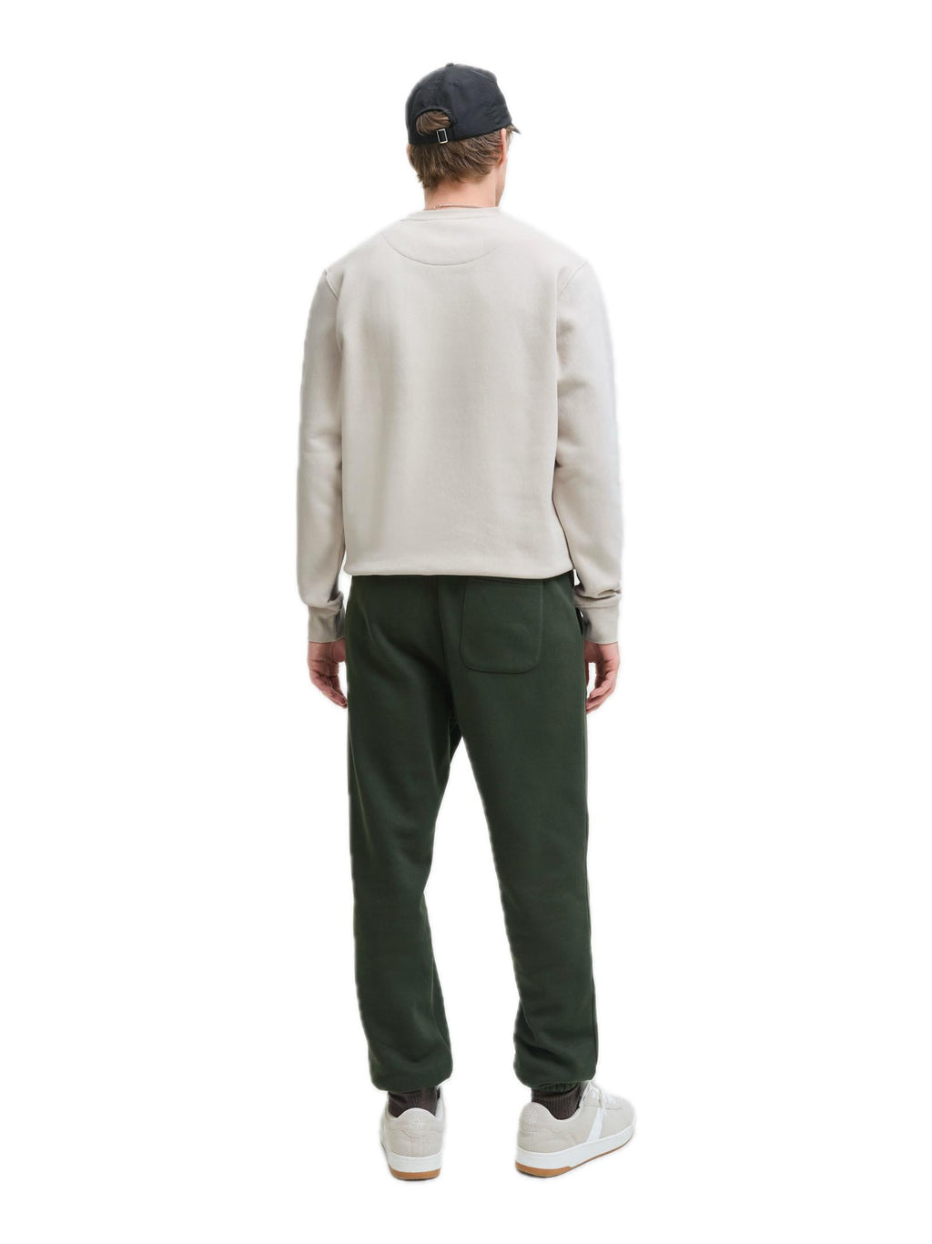 Felpa Jack & Jones Soho Beige girocollo 12278791 /Moonbeam JACK & JONES 