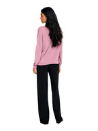 Maglia JDY  Liv Rosa scollo a V 15363546 /Fragrant Lilac JDY 