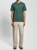 T-shirt Lyle & Scott Verde Logo TS400VOG EVERGLADE LYLE & SCOTT 