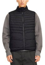 Gilet Jack & Jones Estate Nero collo alto 12256987 /Black JACK & JONES 