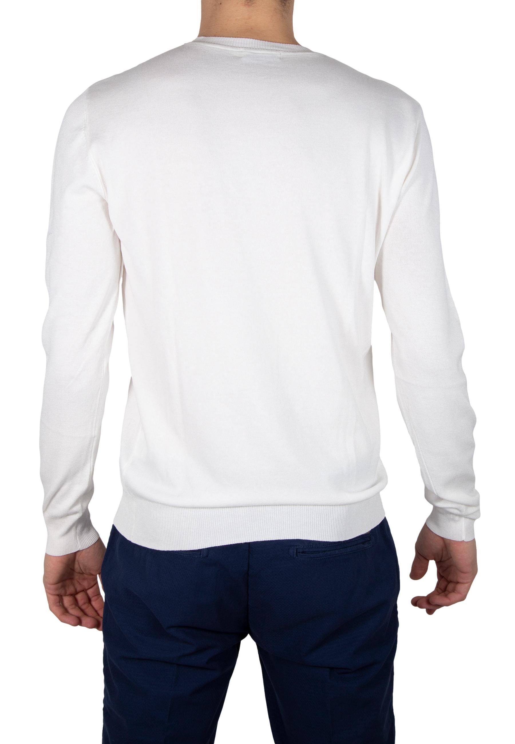 Maglia Gianni Lupo Bianco girocollo