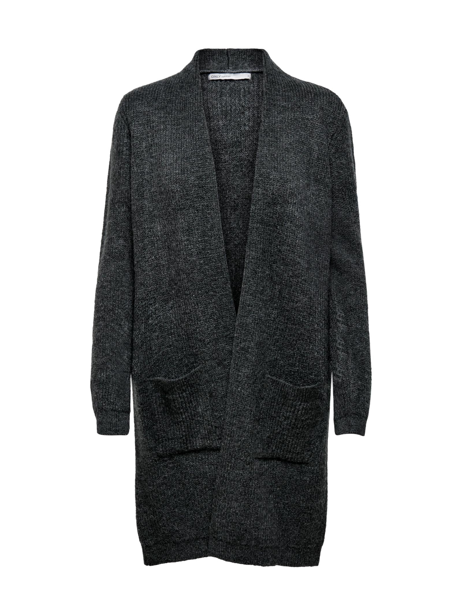 Cardigan Only Jade Grigio scuro lungo 15179815 /Dark Grey Melange ONLY 