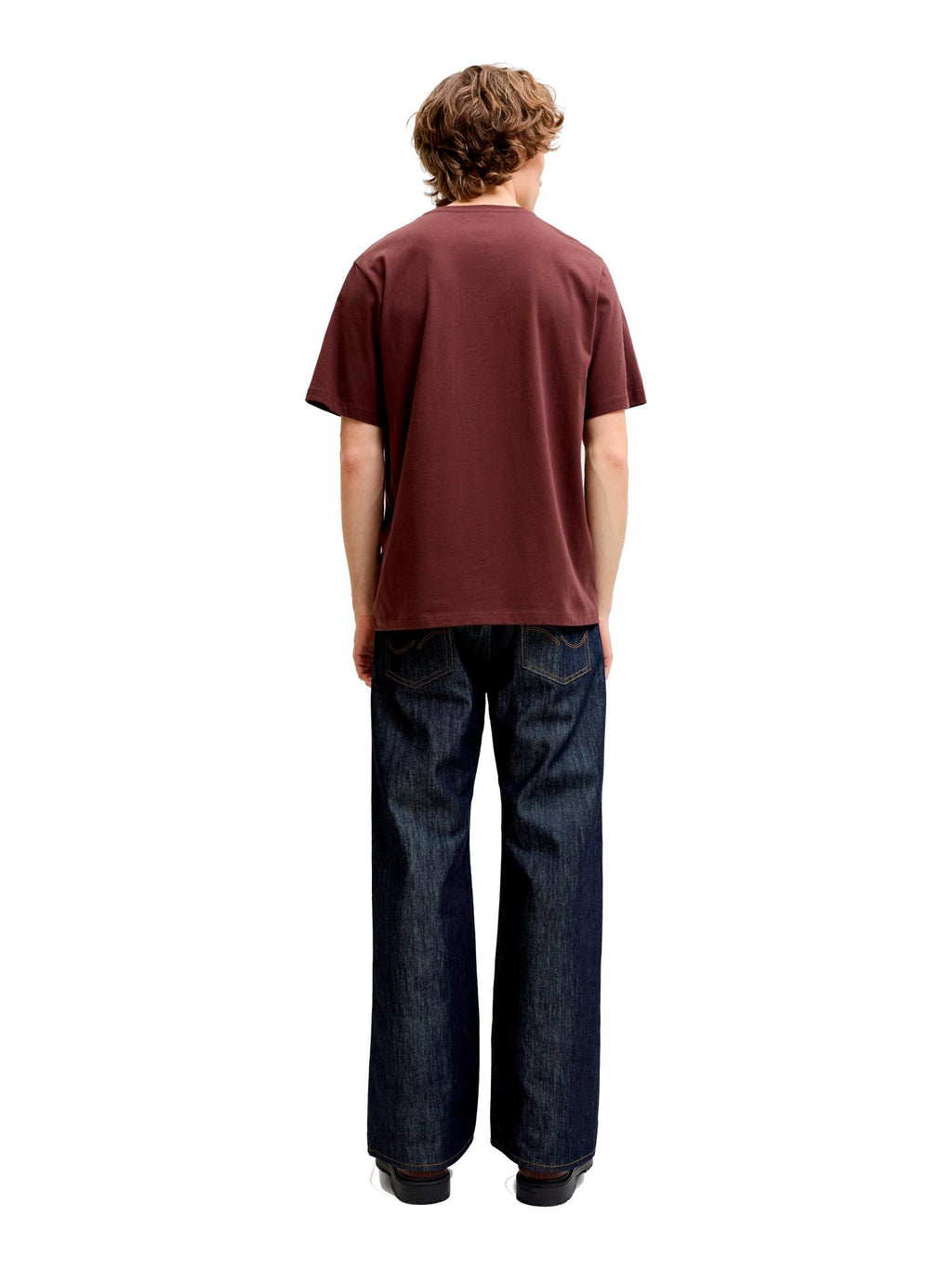 T-shirt Jack & Jones Marrone Logo 12299017 /Bitter Chocolate JACK & JONES 