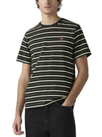 T-Shirt Levi's® Original Nero verde a righe 5660503 03 LEVI'S® 