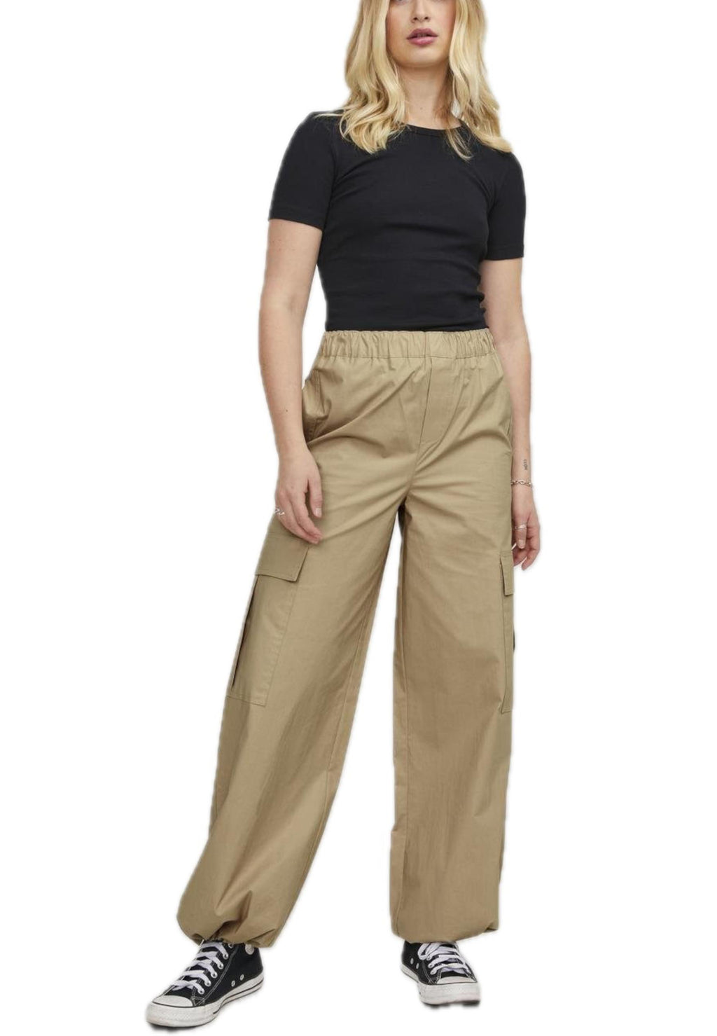Pantalone JJXX Beige cargo