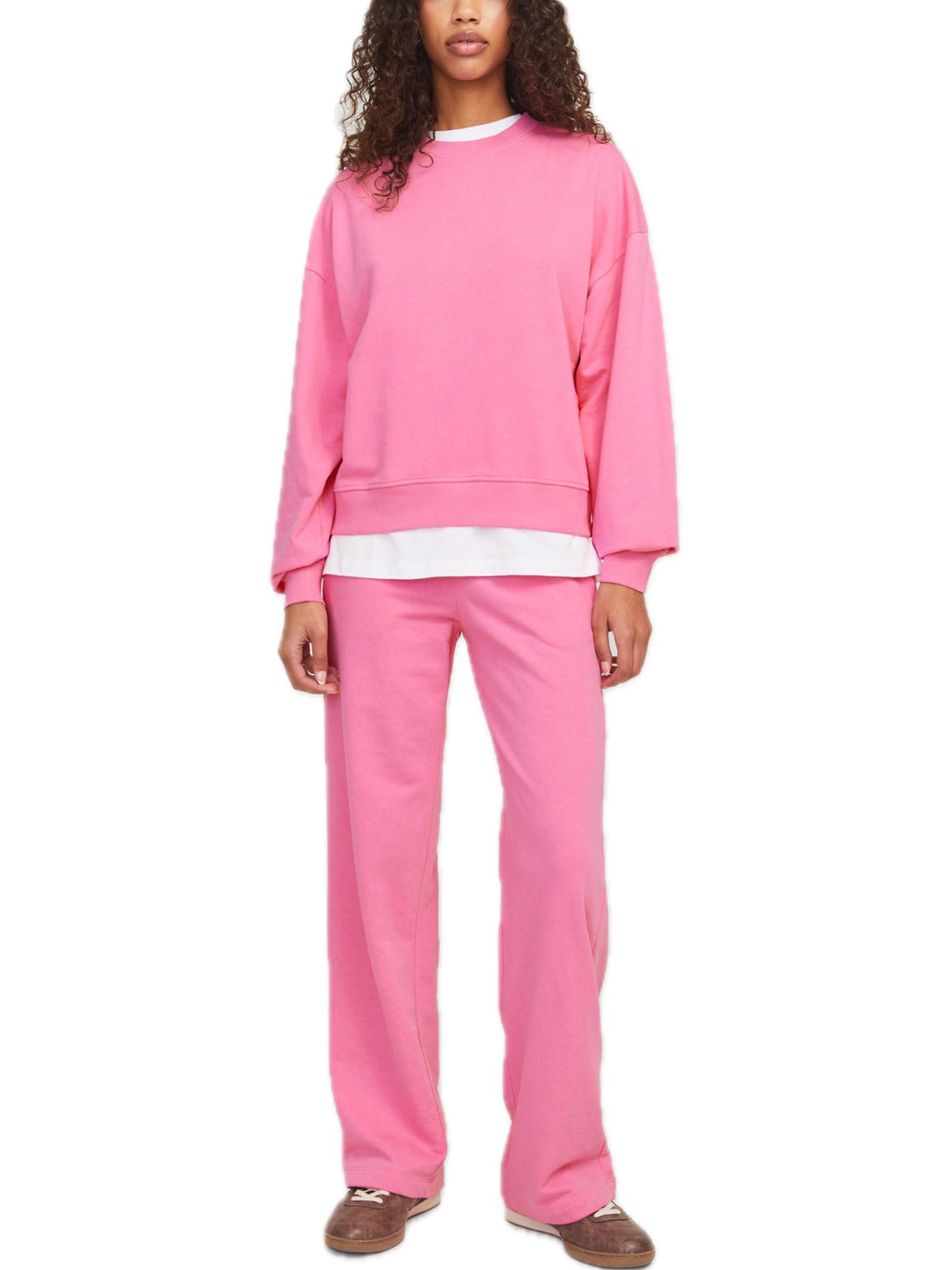 Felpa JJXX Rosa Alfa a girocollo 12248648 /Morning Glory JJXX 