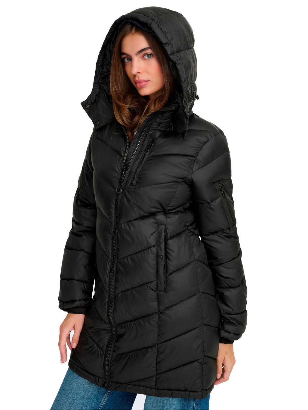 Parka Only Tahia Nero con cappuccio 15348746 /Black ONLY 