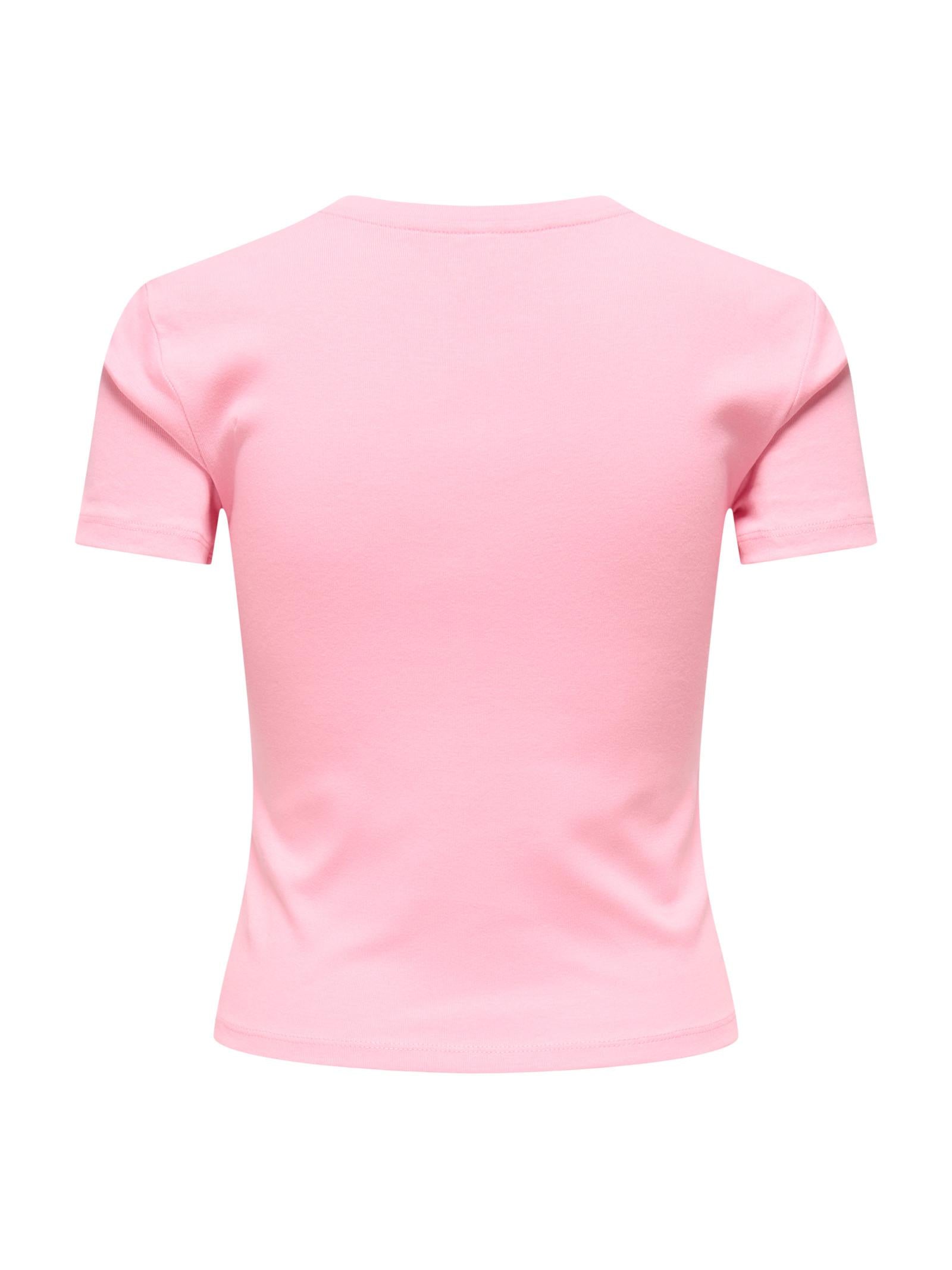T-shirt Only Kira Rosa stampa 15359963 /Romance Rose ONLY 