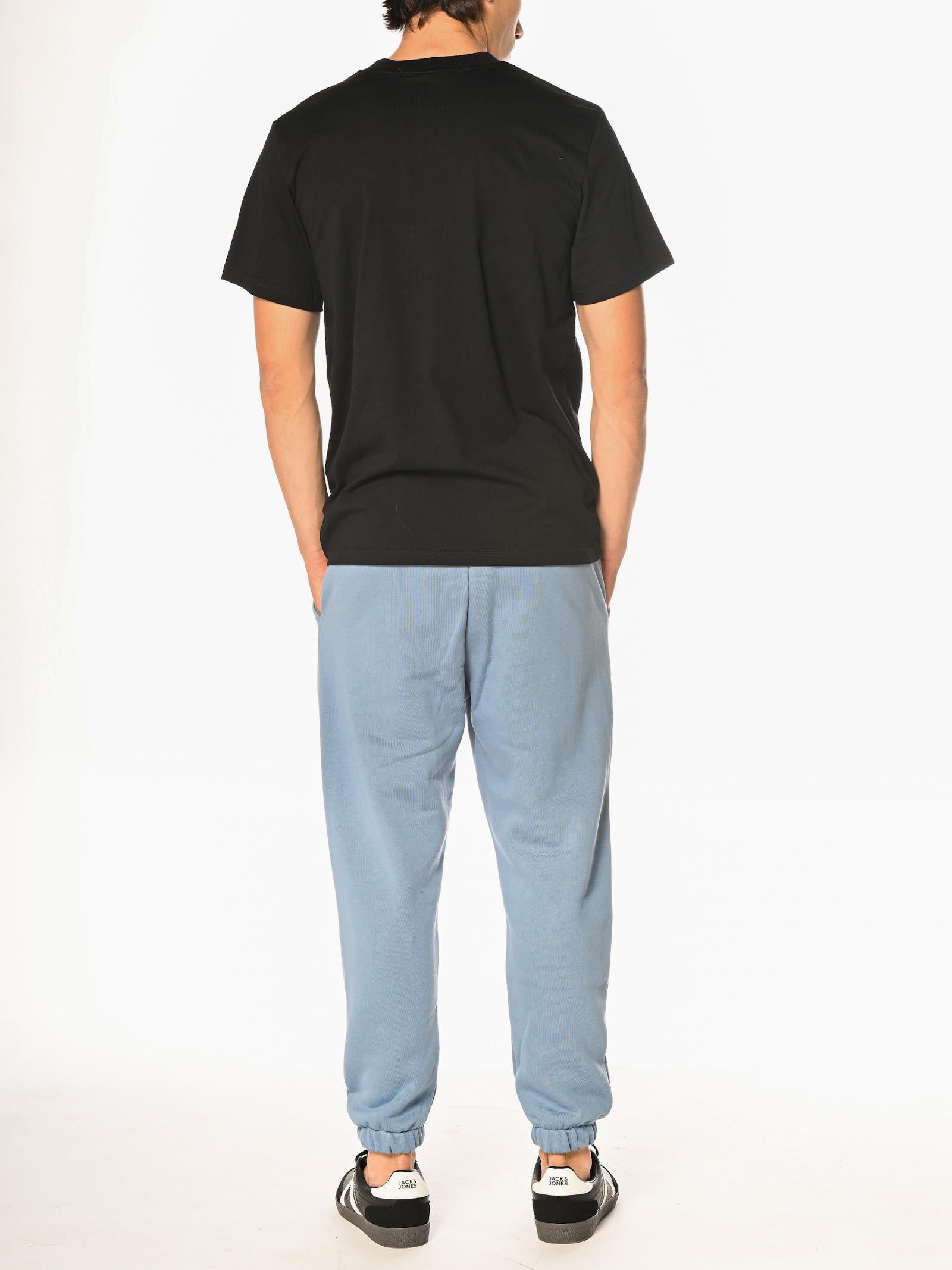 Pantalone DS2 Indaco Basic in felpa FW25228 INDACO DS2 