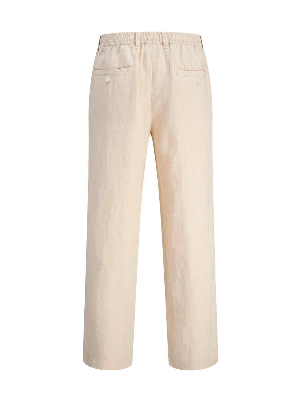 Chino Jack & Jones Lawrence Beige in lino 12253120 /Silver Lining JACK & JONES 