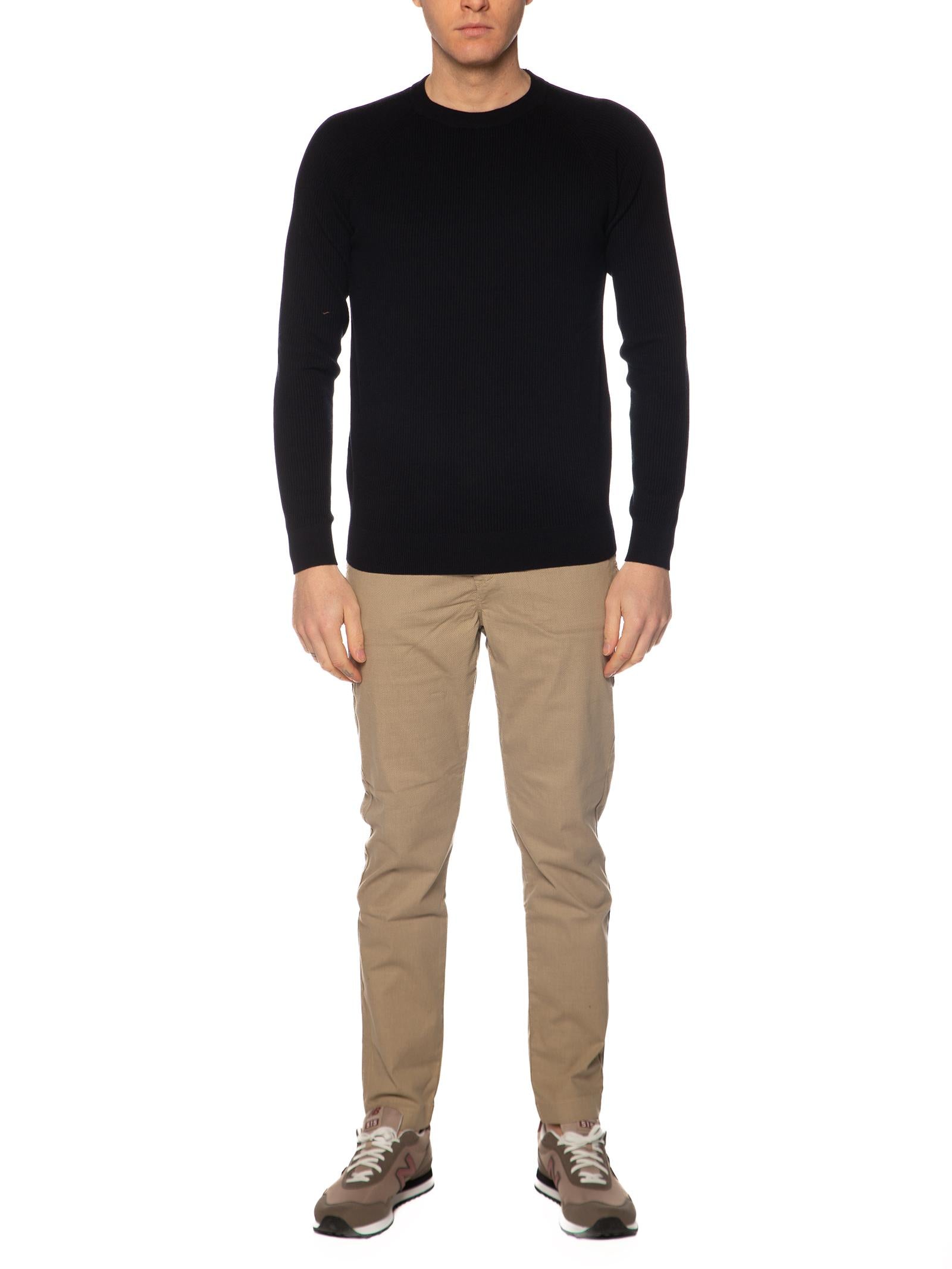 Maglia Seinse Blu a costine ME3196 BLU SEINSE 