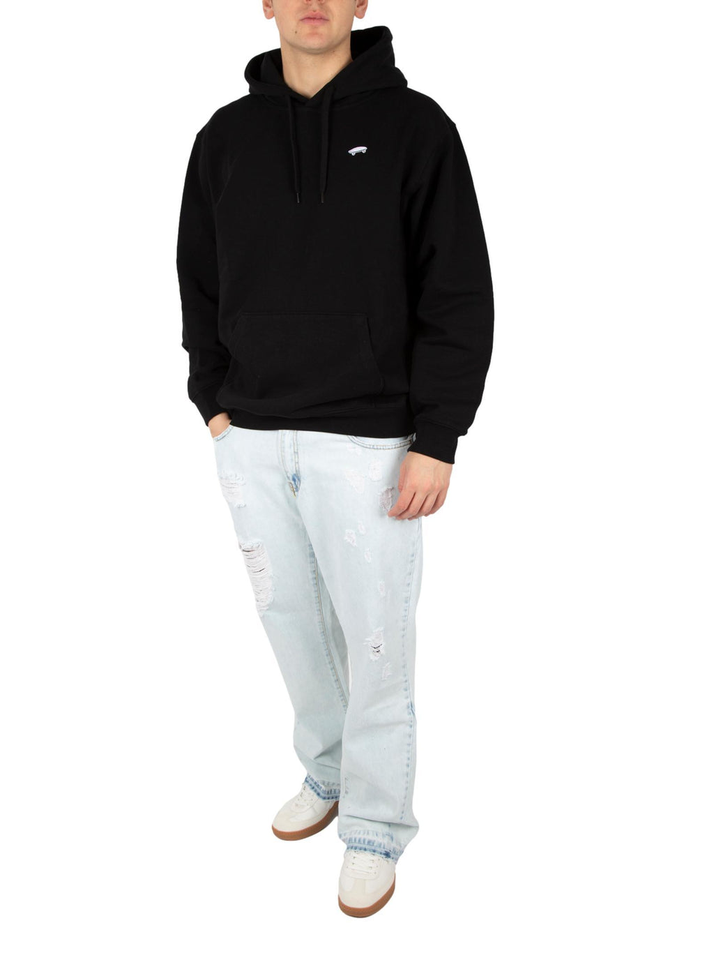 Felpa Vans Nero Salton con cappuccio P58 BLK VANS 