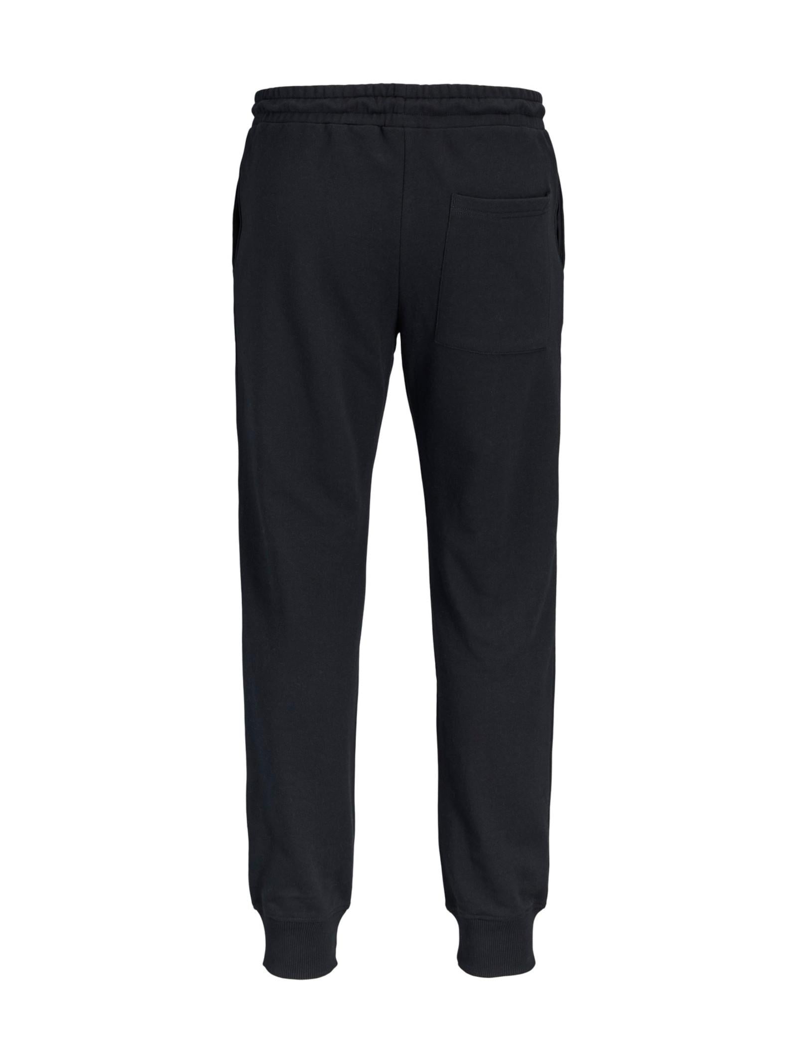 Pantalone Jack & Jones Gordon Nero con polsini 12289724 /Black JACK & JONES 