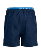 Costume Jack & Jones Maui Arancio da bambino con fascia elasticizzata 12273848 /Navy Blazer JACK & JONES JUNIOR 