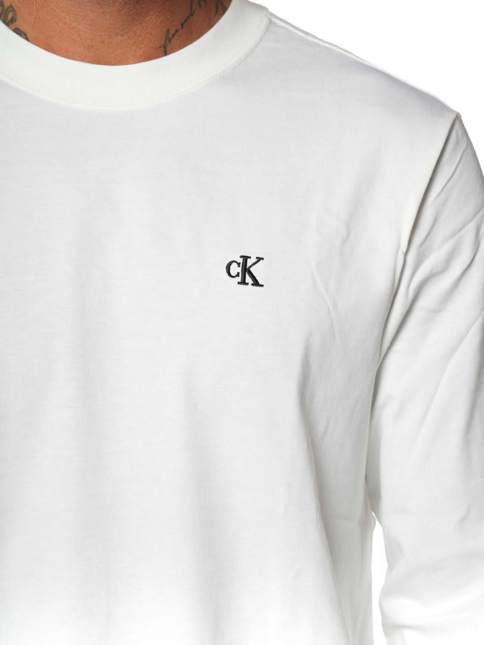 T-shirt Calvin Klein Bianco manica lunga LV04RD247G YAF CALVIN KLEIN 