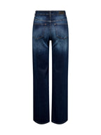 Jeans Only Madison Blush Dark Blue Denim wide leg 15318405 /Dark Blue Denim ONLY 