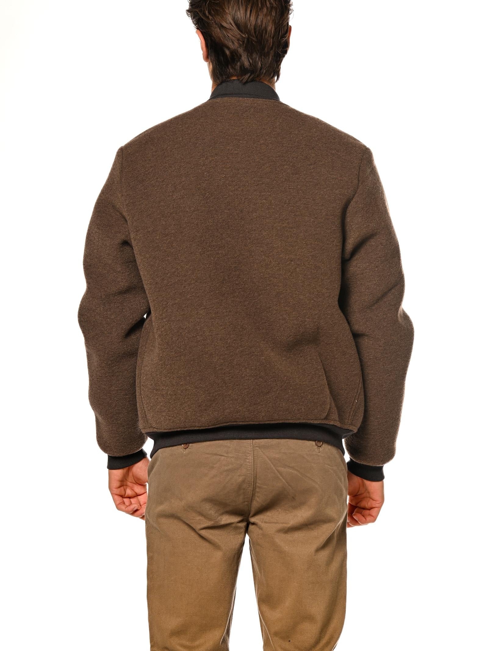 Bomber Mentore Marrone con tasche NEWMAGNUM STONE MENTORE 