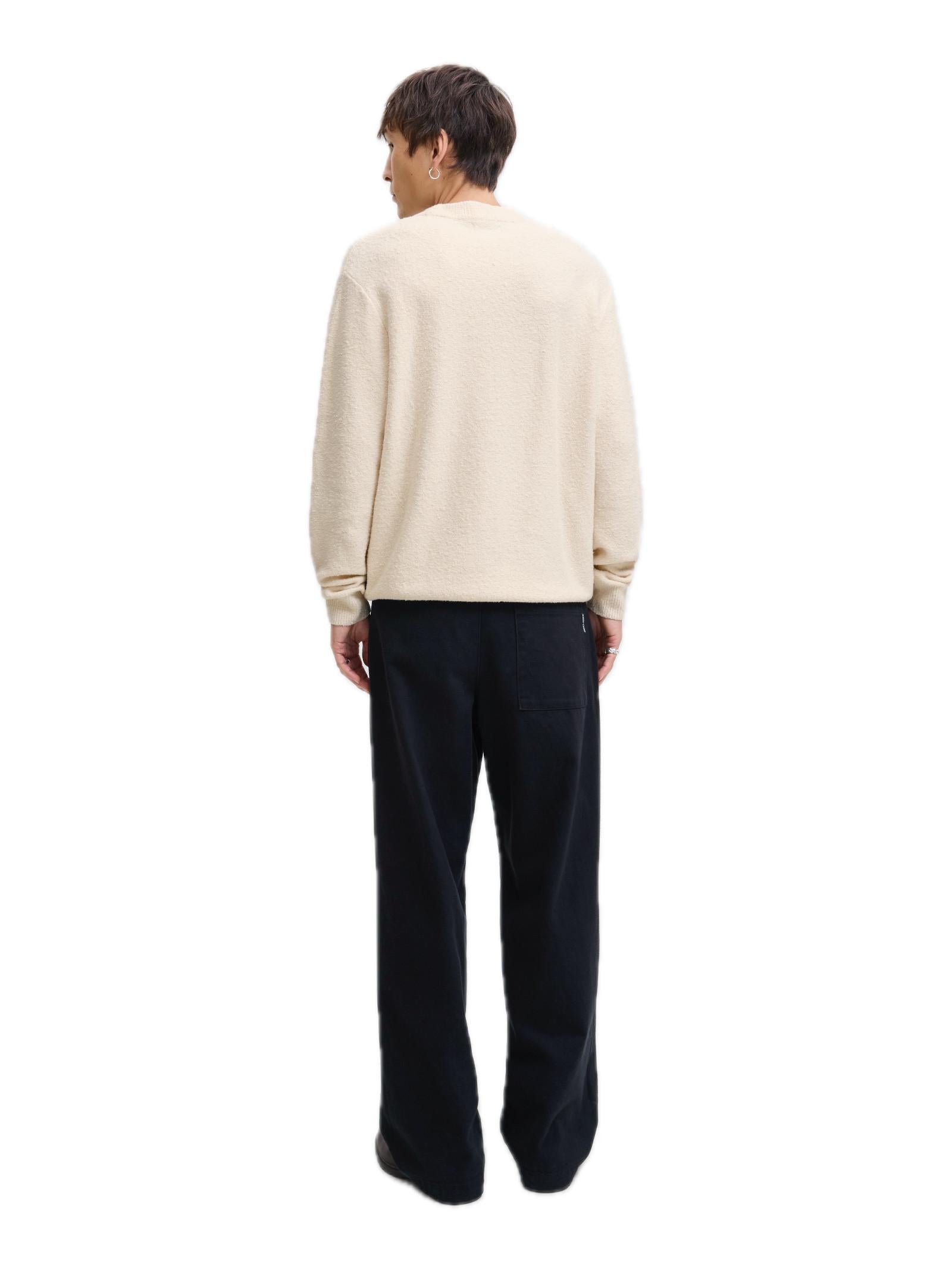 Maglia Jack & Jones Spence Panna girocollo 12279254 /Sea Salt JACK & JONES 