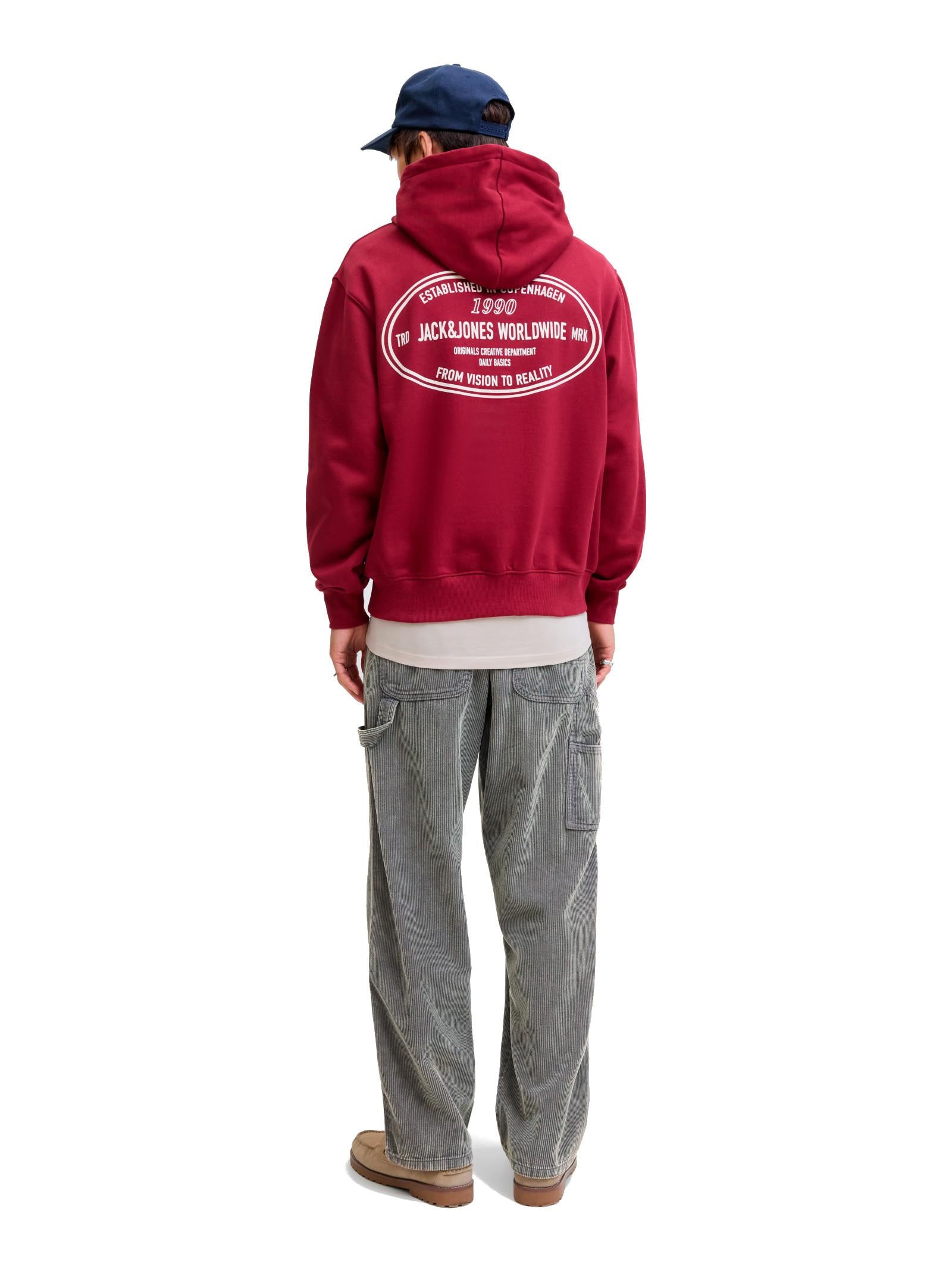 Pantalone Jack & Jones Alex Fango gamba larga 12283009 /Charcoal Art JACK & JONES 