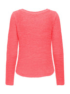 Maglia Only Celeste Gina con lavorazione a maglia 15113356 /SUGAR CORAL ONLY 