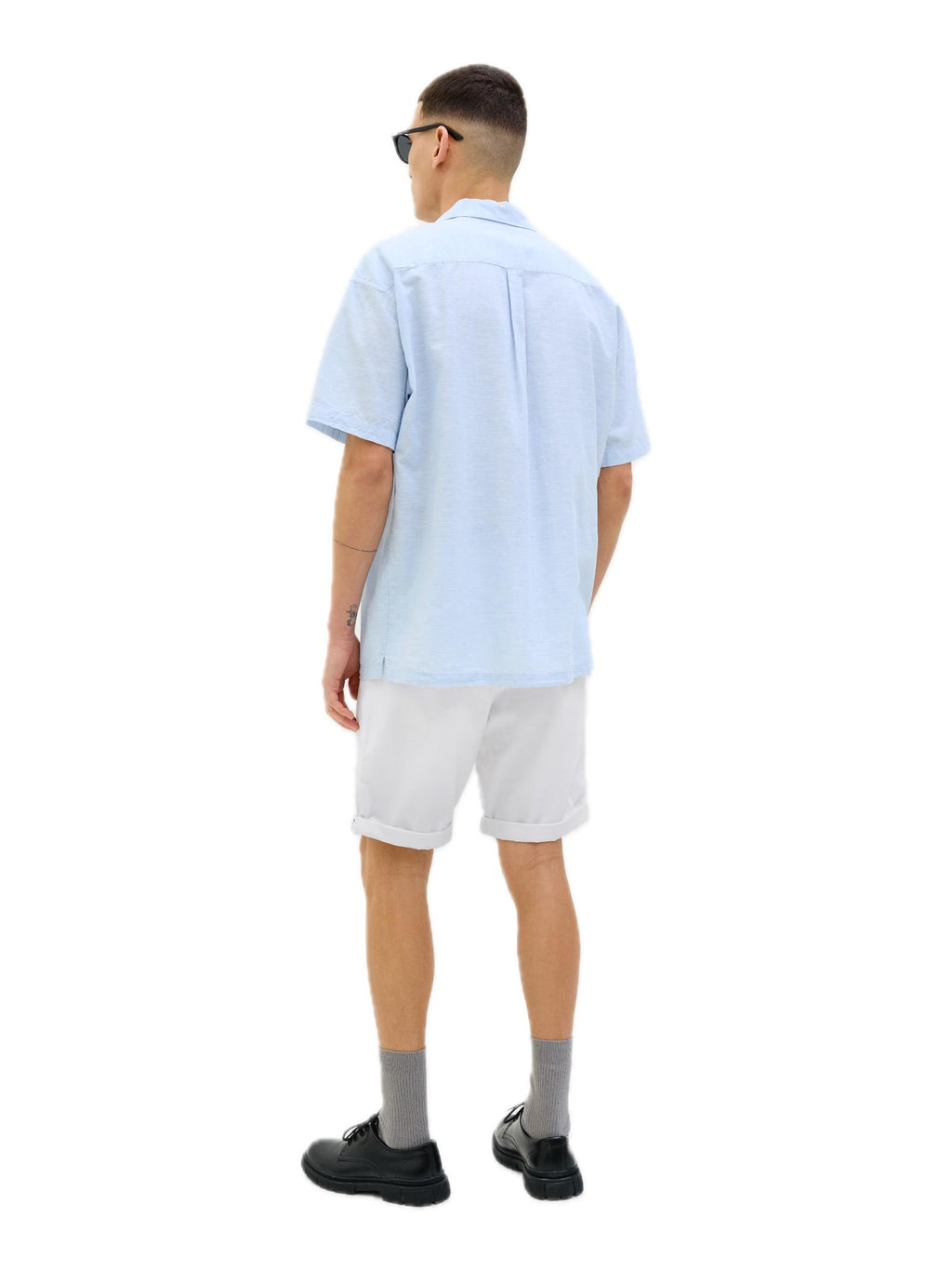Bermuda Jack & Jones Bowi Bianco chino regular fit 12165604 /White JACK & JONES 