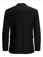 Giacca Jack & Jones Franco Nero monopetto 12199891 /BLACK JACK & JONES 